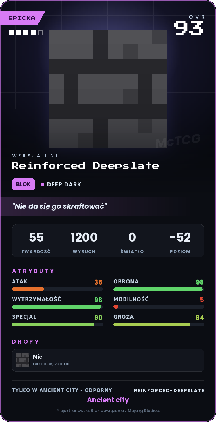 Karta Reinforced Deepslate