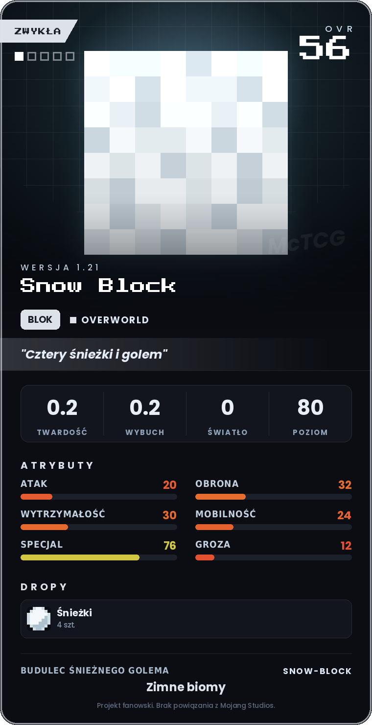 Karta Snow Block