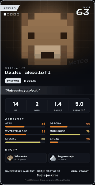 Dziki aksolotl